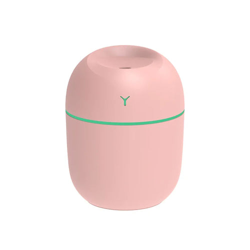 Przenośny nawilżacz ultradźwiękowy USB z dyfuzorem olejków eterycznych i aromatem LED